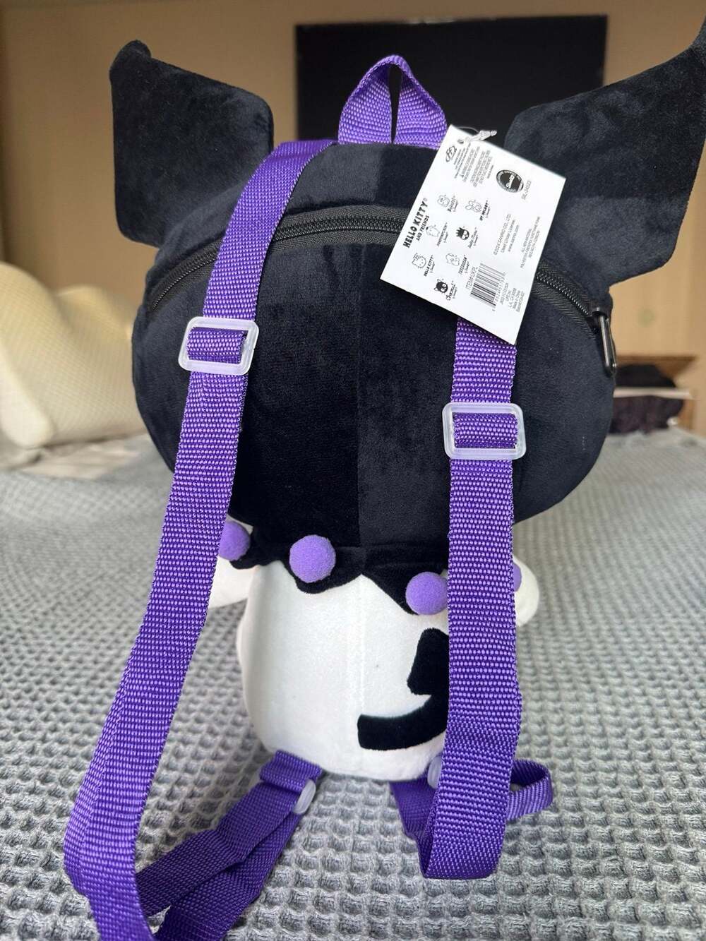 Kuromi Plush backpack - Picture 2 of 4